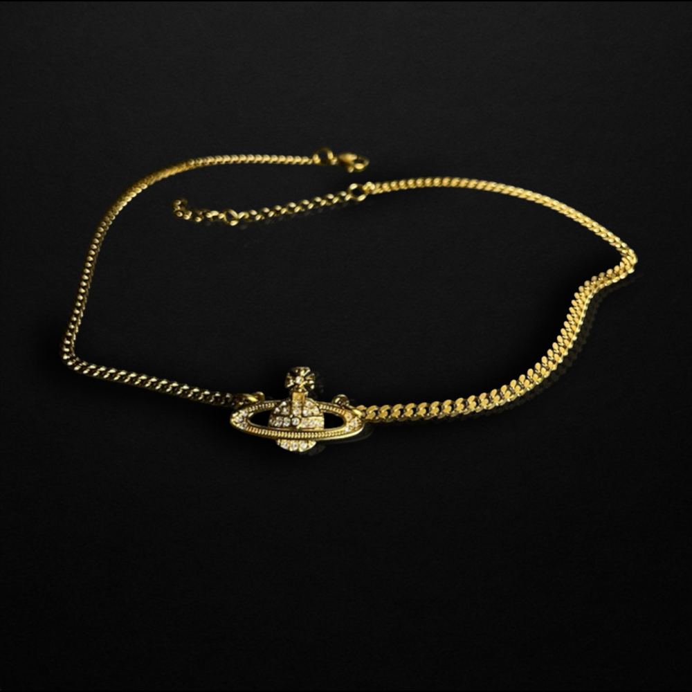 Repurposed Gold Vivi Chain Necklace