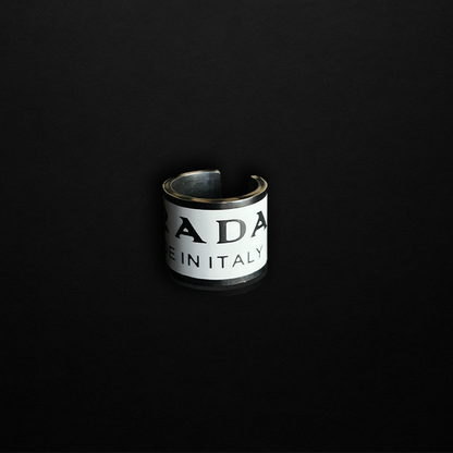 Repurposed White Praddy Chunky Ring